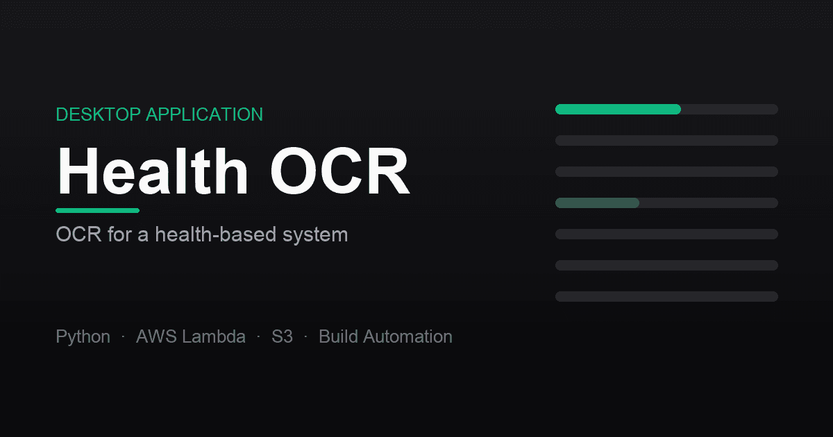 Health OCR